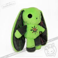 Load image into Gallery viewer, Plushie Dreadfuls - ADHD Rabbit Extra Chaos Edition- Plush Stuffed Animal plush
