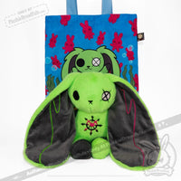 Load image into Gallery viewer, Plushie Dreadfuls - ADHD Rabbit Extra Chaos Edition- Plush Stuffed Animal plush
