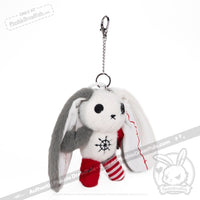 Load image into Gallery viewer, Plushie Dreadfuls -ADHD Rabbit Plush Keychain Accessory Keychain
