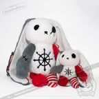 Plushie Dreadfuls -ADHD Rabbit Plush Keychain Accessory Keychain