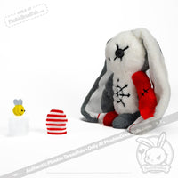 Load image into Gallery viewer, Plushie Dreadfuls - Adhd Rabbit Plush Stuffed Animal Plush
