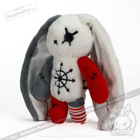 Load image into Gallery viewer, Plushie Dreadfuls - Adhd Rabbit Plush Stuffed Animal Plush
