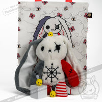 Load image into Gallery viewer, Plushie Dreadfuls - Adhd Rabbit Plush Stuffed Animal Plush
