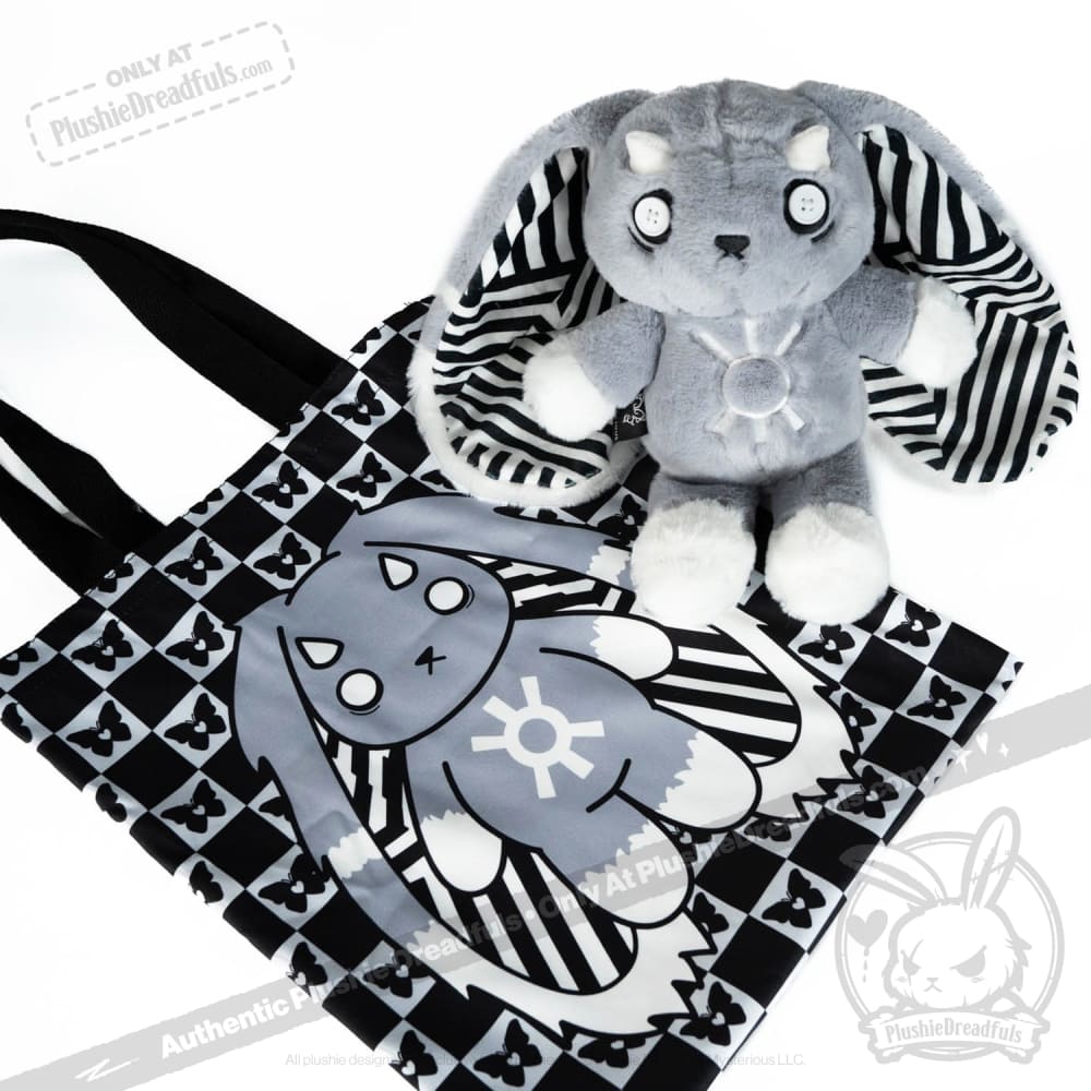 Plushie Dreadfuls - Adrenal Crisis Rabbit - Plush Stuffed Animal - Mysterious