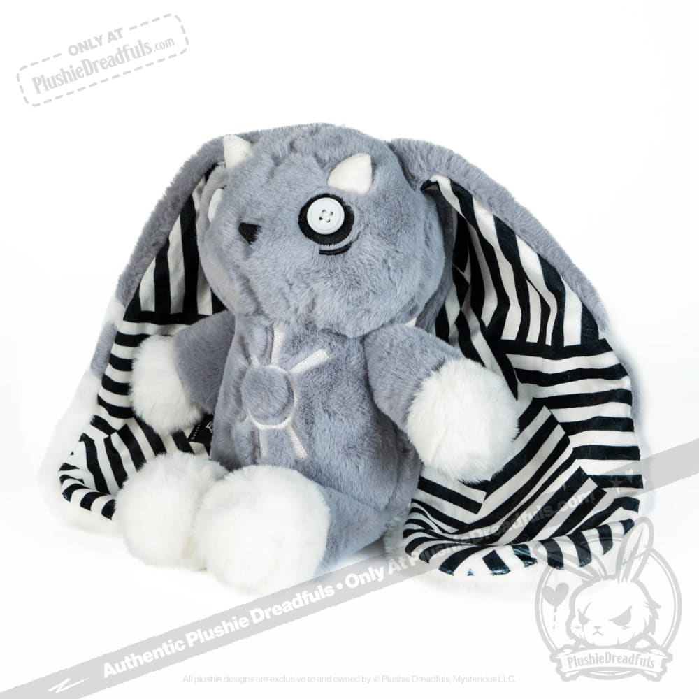 Plushie Dreadfuls - Adrenal Crisis Rabbit - Plush Stuffed Animal - Mysterious