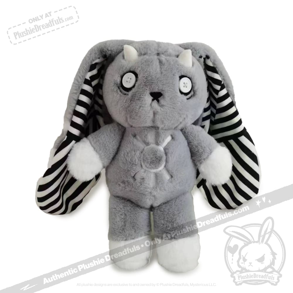 Plushie Dreadfuls - Adrenal Crisis Rabbit - Plush Stuffed Animal - Mysterious