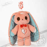 Load image into Gallery viewer, Plushie Dreadfuls - Anemia Rabbit Plush Stuffed Animal Plush

