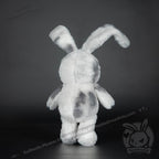 Plushie Dreadfuls - Antisocial Personality Disorder Rabbit - Plush Stuffed Animal - Mysterious