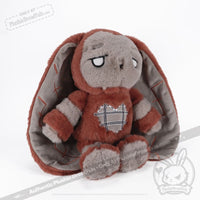 Load image into Gallery viewer, Plushie Dreadfuls - Antisocial Personality Disorder Rabbit V2 - Plush Stuffed Animal plush
