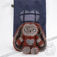 Load image into Gallery viewer, Plushie Dreadfuls - Antisocial Personality Disorder Rabbit V2 - Plush Stuffed Animal plush
