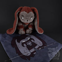 Load image into Gallery viewer, Plushie Dreadfuls - Antisocial Personality Disorder Rabbit V2 - Plush Stuffed Animal plush
