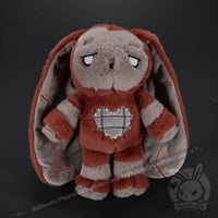 Load image into Gallery viewer, Plushie Dreadfuls - Antisocial Personality Disorder Rabbit V2 - Plush Stuffed Animal plush
