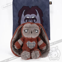 Load image into Gallery viewer, Plushie Dreadfuls - Antisocial Personality Disorder Rabbit V2 - Plush Stuffed Animal plush
