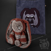 Load image into Gallery viewer, Plushie Dreadfuls - Antisocial Personality Disorder Rabbit V2 - Plush Stuffed Animal plush
