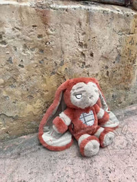 Load image into Gallery viewer, Plushie Dreadfuls - Antisocial Personality Disorder Rabbit V2 - Plush Stuffed Animal plush
