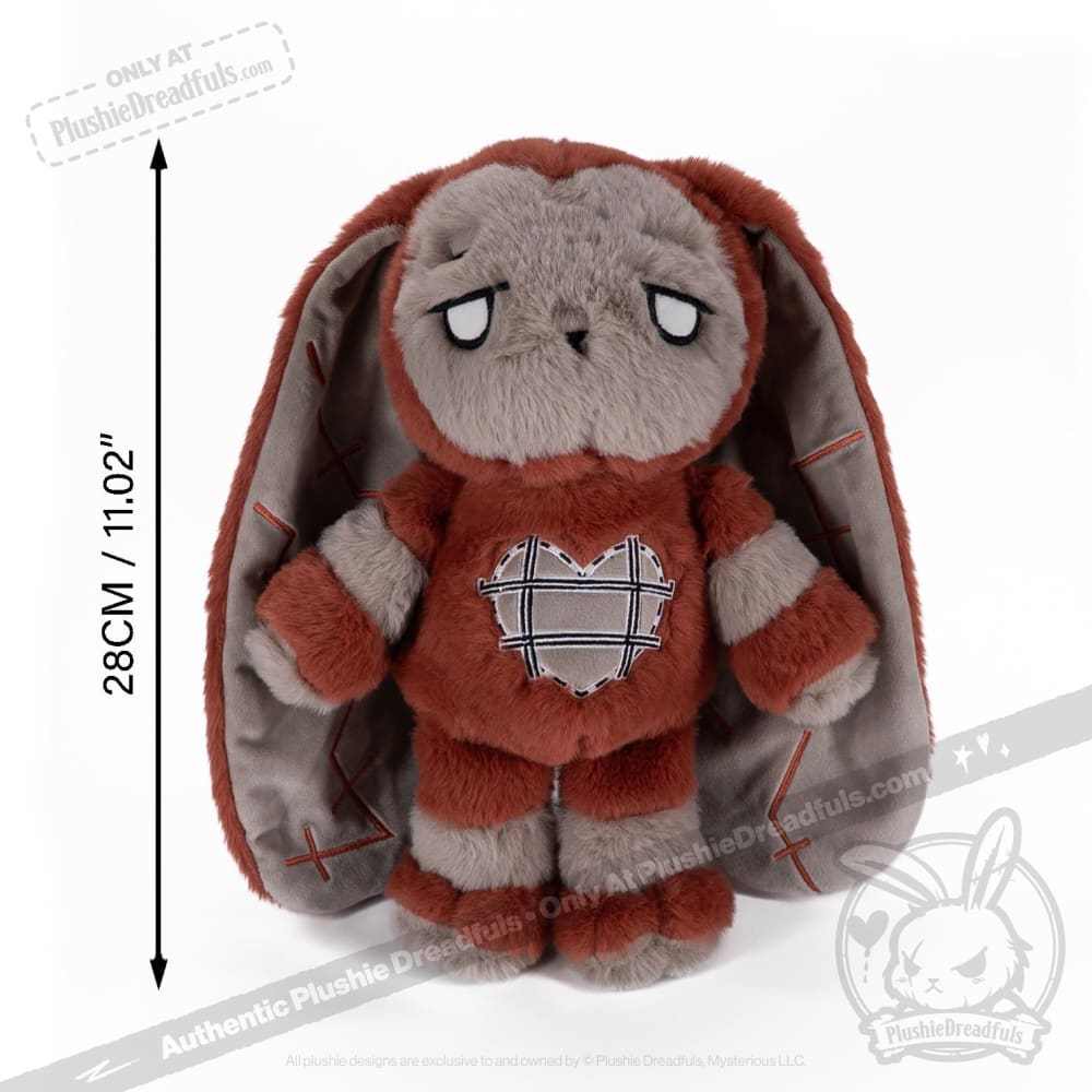 Plushie Dreadfuls - Antisocial Personality Disorder Rabbit V2 - Plush Stuffed Animal plush