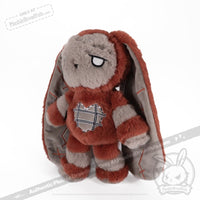 Load image into Gallery viewer, Plushie Dreadfuls - Antisocial Personality Disorder Rabbit V2 - Plush Stuffed Animal plush
