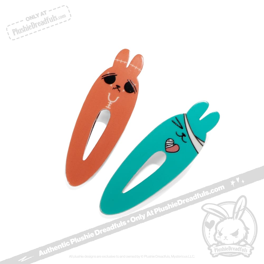 Plushie Dreadfuls - Anxiety Ouchie Hair Clip Set hair clip
