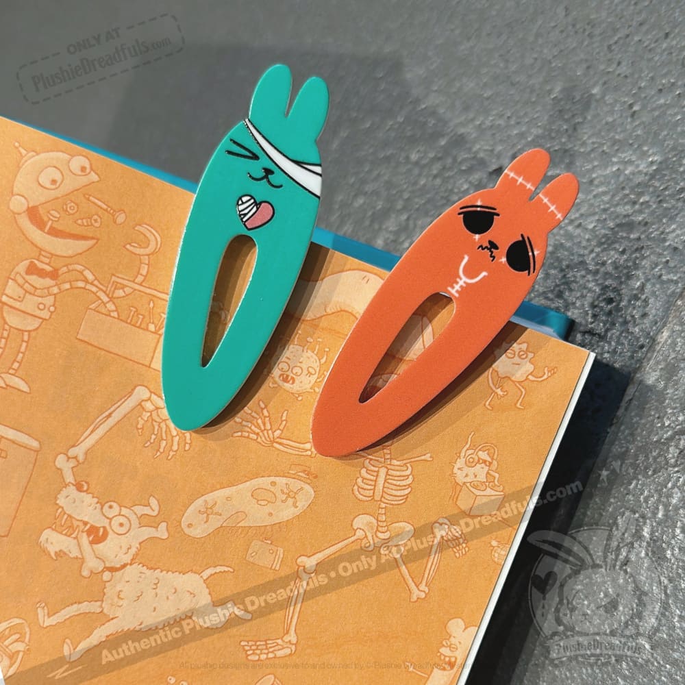 Plushie Dreadfuls - Anxiety Ouchie Hair Clip Set hair clip