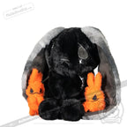 Plushie Dreadfuls - Anxiety Rabbit (Black Limited Edition) Plush Stuffed Animal Plush