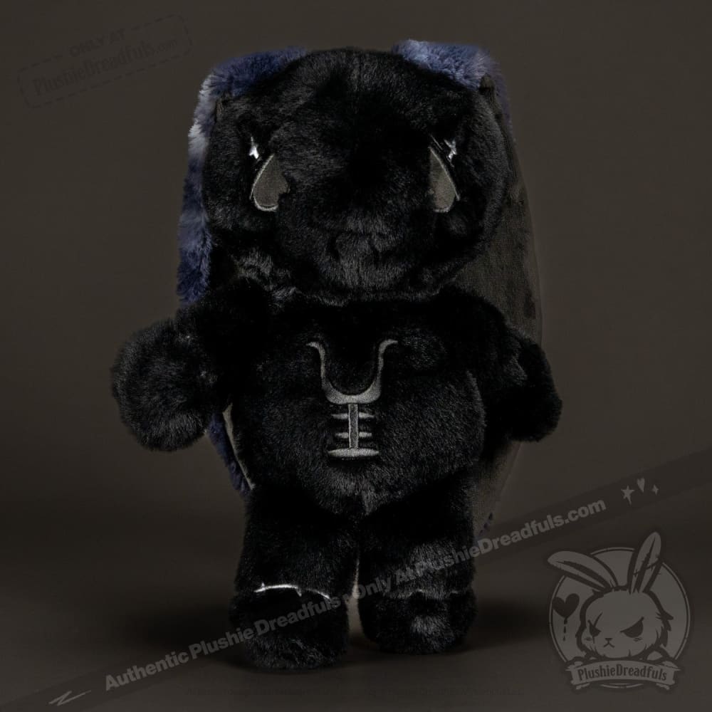 Plushie Dreadfuls - Anxiety Rabbit (Black Limited Edition) Plush Stuffed Animal Plush