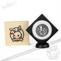 Load image into Gallery viewer, Plushie Dreadfuls - Anxiety Rabbit Coin Coin
