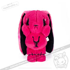 Plushie Dreadfuls - Anxiety Rabbit (Hot Pink Limited Edition) Plush Stuffed Animal Plush