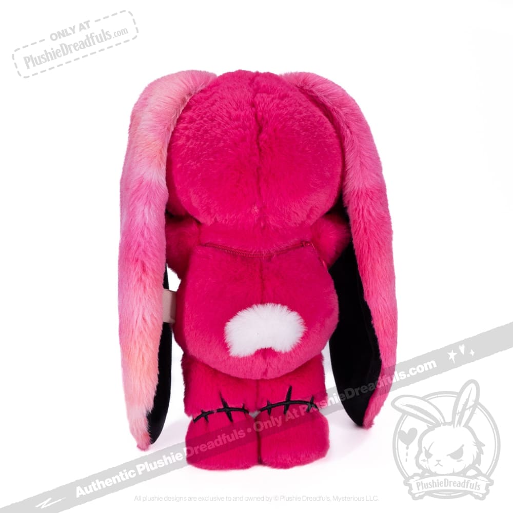 Plushie Dreadfuls - Anxiety Rabbit (HOT PINK Limited Edition) - Plush Stuffed Animal