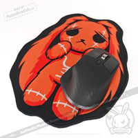 Load image into Gallery viewer, Plushie Dreadfuls - Anxiety Rabbit Mouse Pad Mouse Pad
