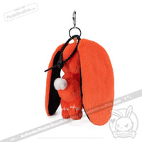 Load image into Gallery viewer, Plushie Dreadfuls - Anxiety Rabbit Plush Keychain Accessory Keychain
