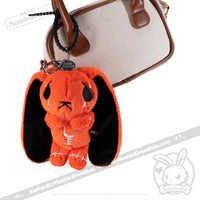 Load image into Gallery viewer, Plushie Dreadfuls - Anxiety Rabbit Plush Keychain Accessory Keychain
