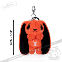 Load image into Gallery viewer, Plushie Dreadfuls - Anxiety Rabbit Plush Keychain Accessory Keychain
