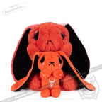 Plushie Dreadfuls - Anxiety Rabbit Plush Keychain Accessory Keychain