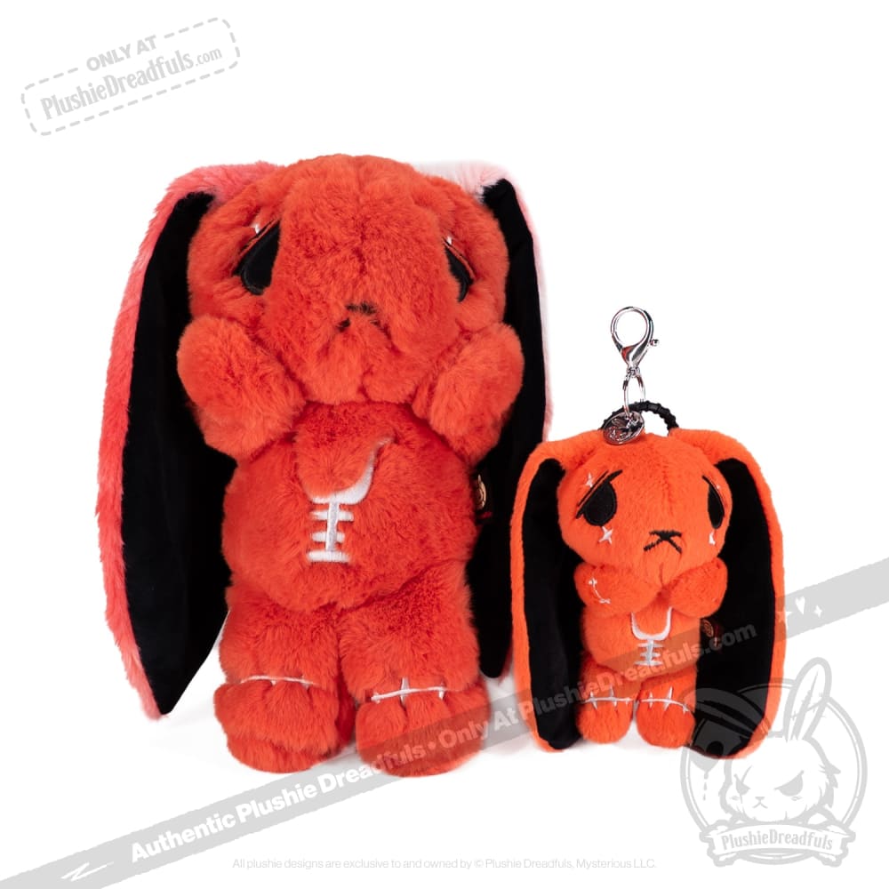 Plushie Dreadfuls - Anxiety Rabbit Plush Keychain Accessory Keychain