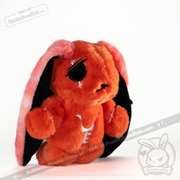 Load image into Gallery viewer, Plushie Dreadfuls - Anxiety Rabbit Plush Stuffed Animal Plush
