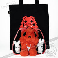 Load image into Gallery viewer, Plushie Dreadfuls - Anxiety Rabbit Plush Stuffed Animal Plush

