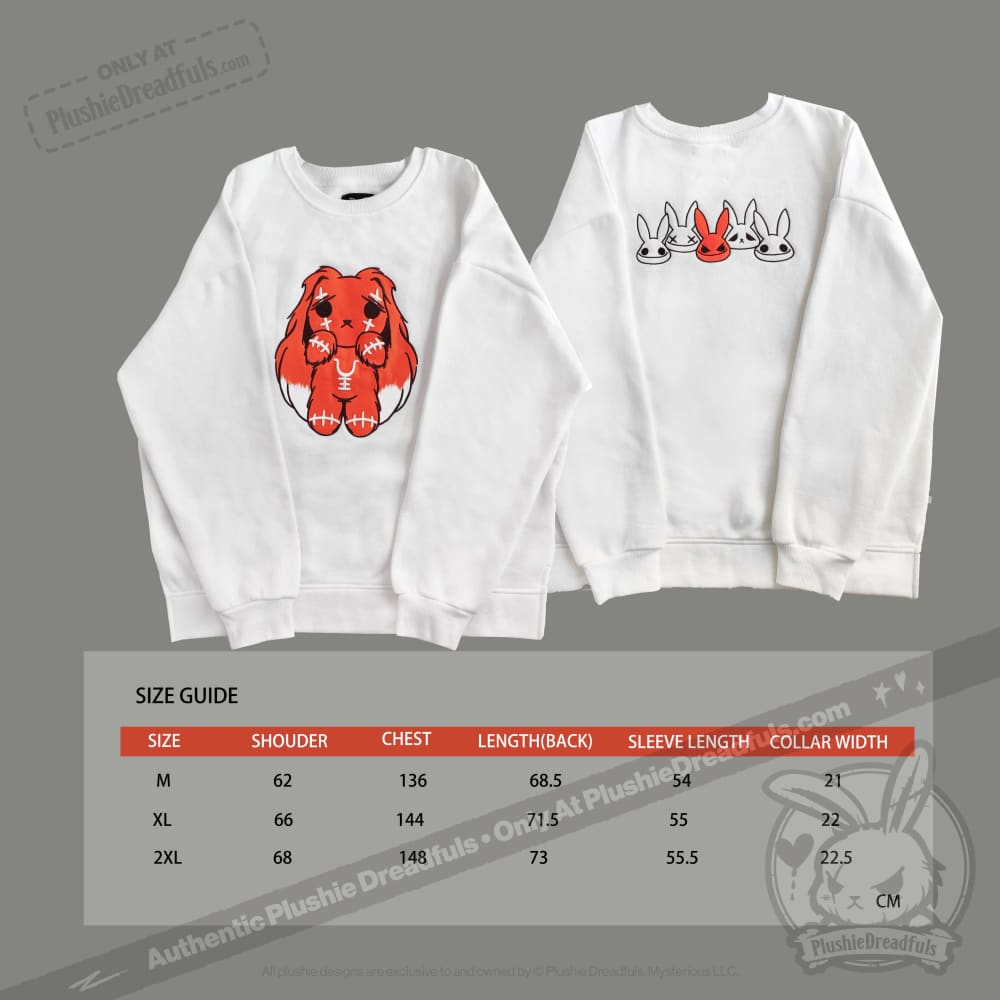 Anxiety Rabbit Pullover Set - Mysterious