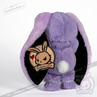 Load image into Gallery viewer, Plushie Dreadfuls - Anxiety Rabbit (Purple Limited Edition) Plush Stuffed Animal Plush

