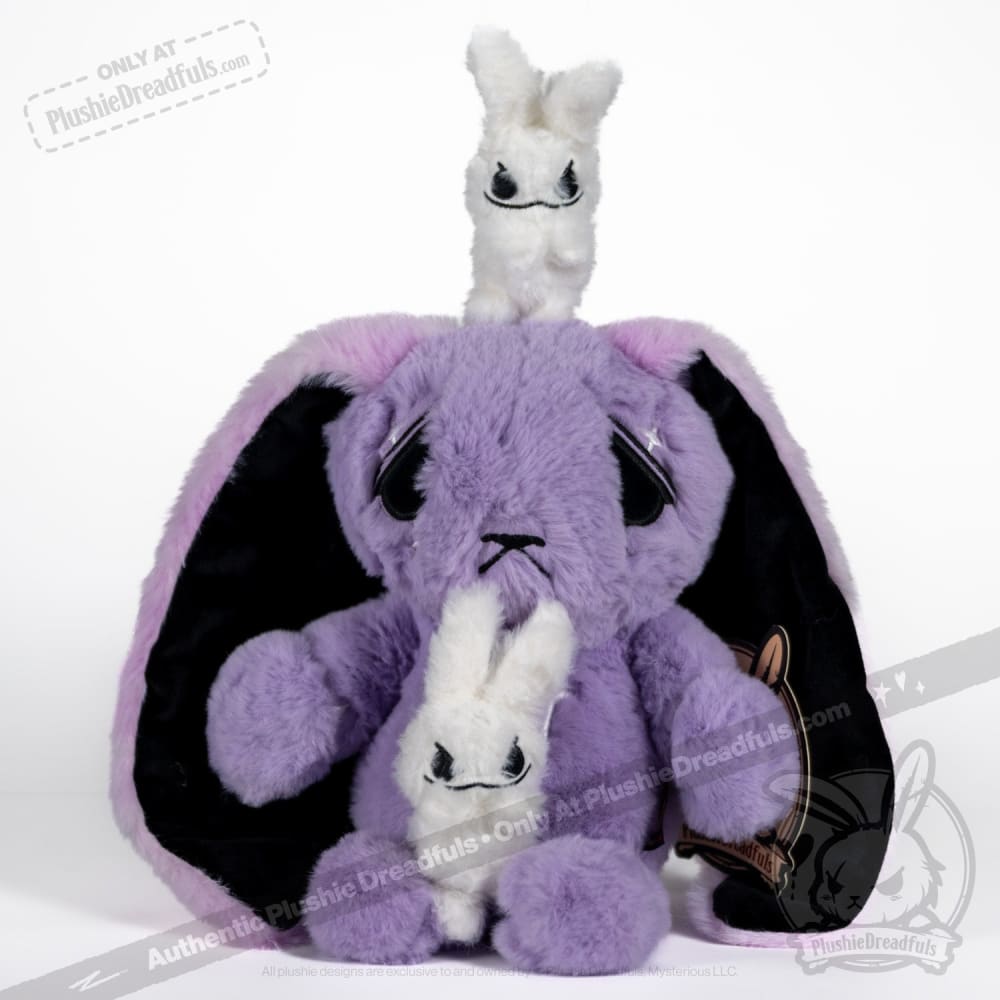 Plushie Dreadfuls - Anxiety Rabbit (Purple Limited Edition) Plush Stuffed Animal Plush