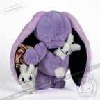 Plushie Dreadfuls - Anxiety Rabbit (Purple Limited Edition) Plush Stuffed Animal Plush