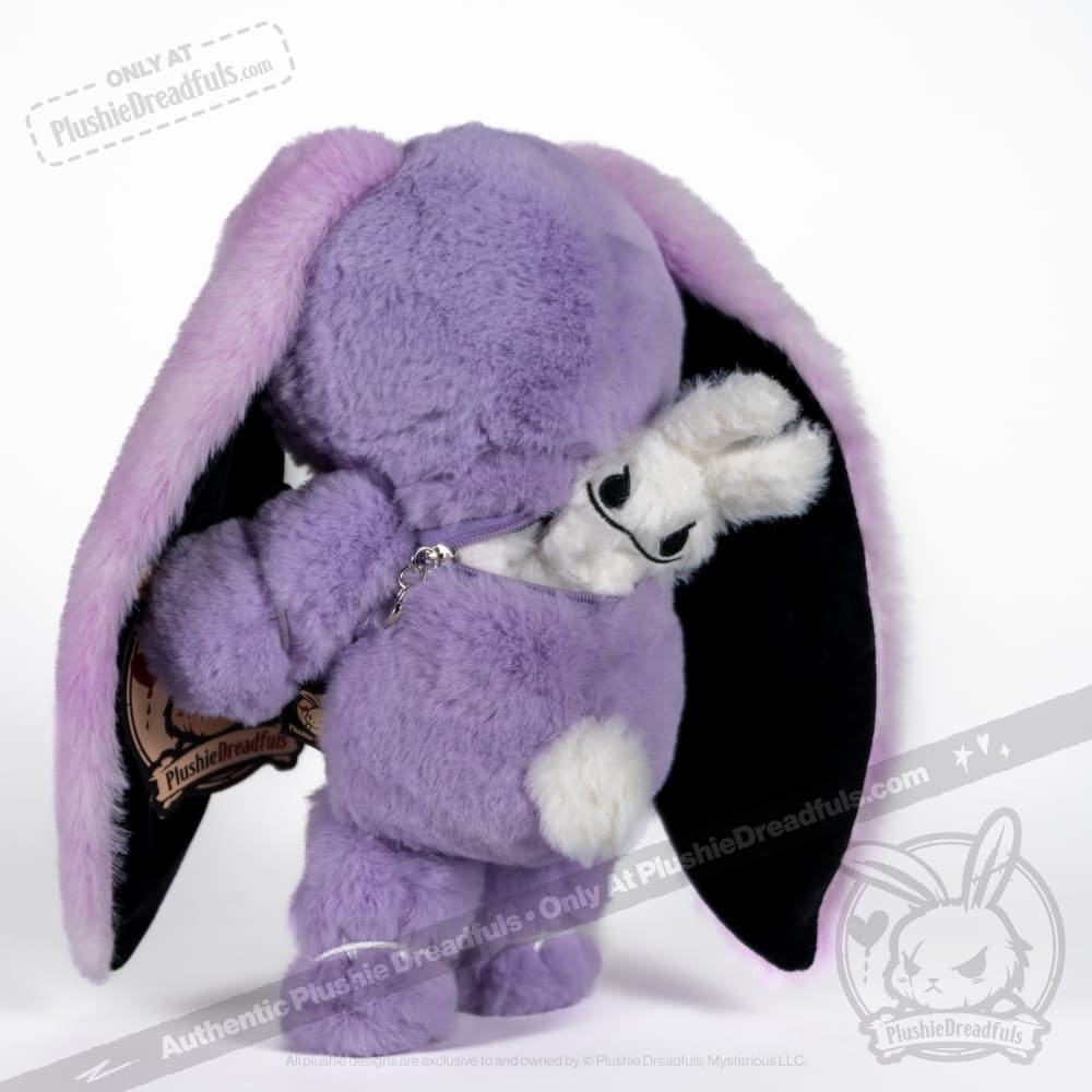 Plushie Dreadfuls - Anxiety Rabbit (Purple Limited Edition) Plush Stuffed Animal Plush
