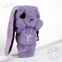 Load image into Gallery viewer, Plushie Dreadfuls - Anxiety Rabbit (Purple Limited Edition) Plush Stuffed Animal Plush
