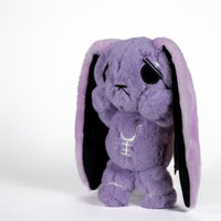 Load image into Gallery viewer, Plushie Dreadfuls - Anxiety Rabbit (Purple Limited Edition) Plush Stuffed Animal Plush
