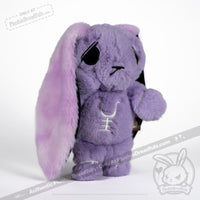 Load image into Gallery viewer, Plushie Dreadfuls - Anxiety Rabbit (Purple Limited Edition) Plush Stuffed Animal Plush
