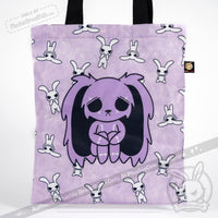 Load image into Gallery viewer, Plushie Dreadfuls - Anxiety Rabbit (Purple Limited Edition) Plush Stuffed Animal Plush
