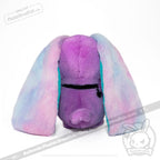 Plushie Dreadfuls - Anxiety Rabbit (PURPLE TEAL Limited Edition) - Plush Stuffed Animal plush