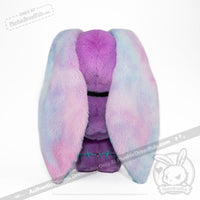 Load image into Gallery viewer, Plushie Dreadfuls - Anxiety Rabbit (PURPLE TEAL Limited Edition) - Plush Stuffed Animal plush

