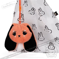 Load image into Gallery viewer, Plushie Dreadfuls - Anxiety Rabbit Reusable Shopping Bag Accessory Shopping Bag
