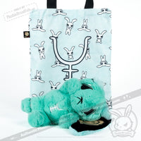 Load image into Gallery viewer, Plushie Dreadfuls - Anxiety Rabbit (Blue Limited Edition) Plush Stuffed Animal Plush
