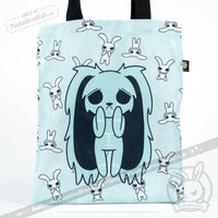 Load image into Gallery viewer, Plushie Dreadfuls - Anxiety Rabbit (Blue Limited Edition) Plush Stuffed Animal Plush
